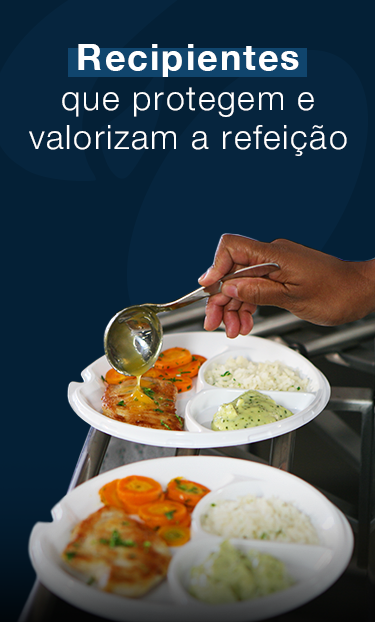 Recipientes que protegem e valorizam a refeição