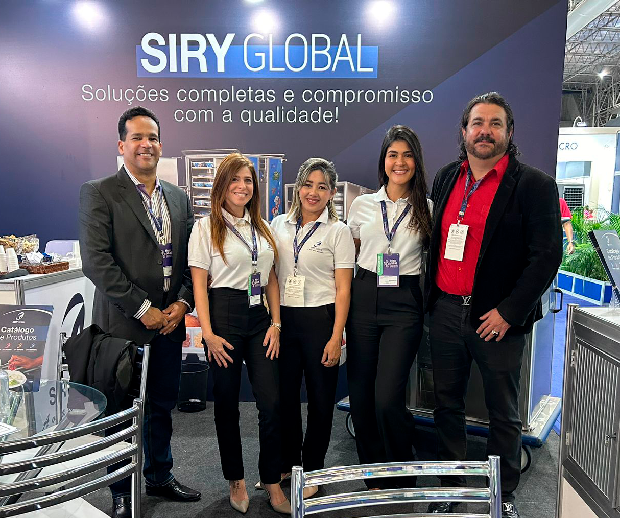 EQUIPE DA SIRY GLOBAL NO EVENTO DA HOSPITALMED 2024