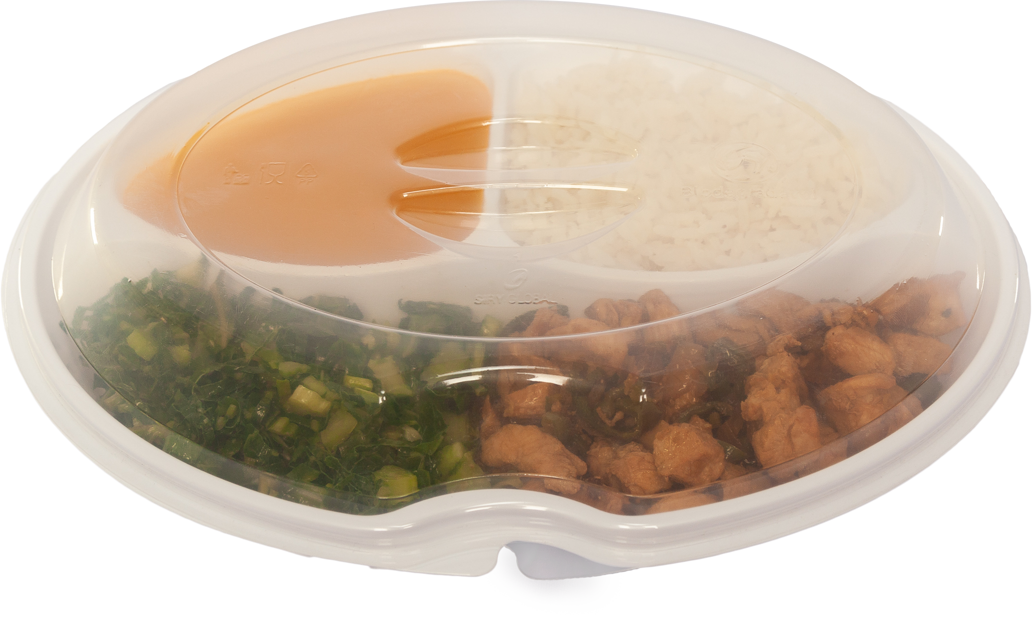 NOVA ELEGANCE MAX 3 DIVISÕES COM CLOCHE TRANSPARENTE