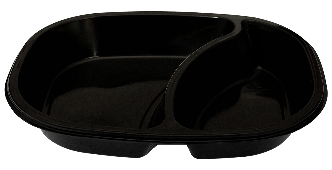 BANDEJA LIGHT 2D AB PRETA